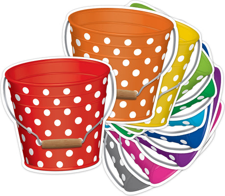 Polka Dots Buckets Accents