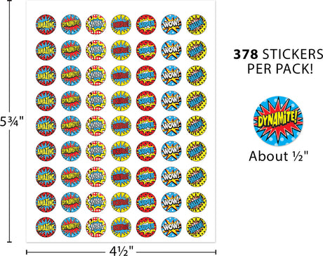 Superhero Mini Stickers