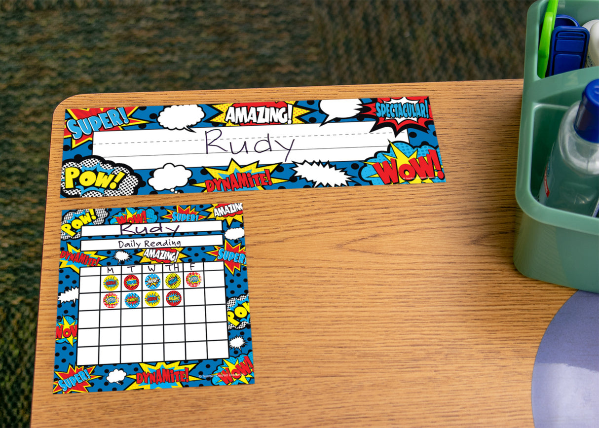 Superhero Incentive Charts