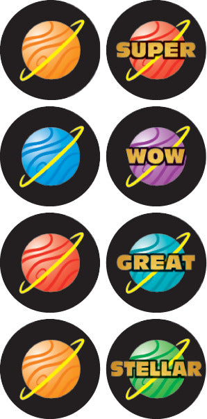 Stellar Space Mini Stickers