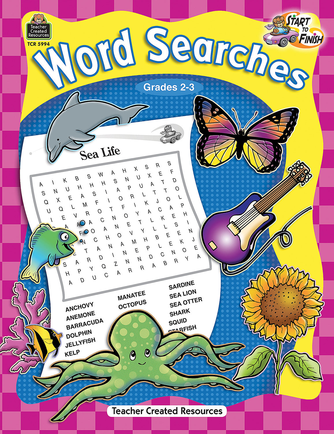 Start to Finish: Word Searches (Gr. 2–3)