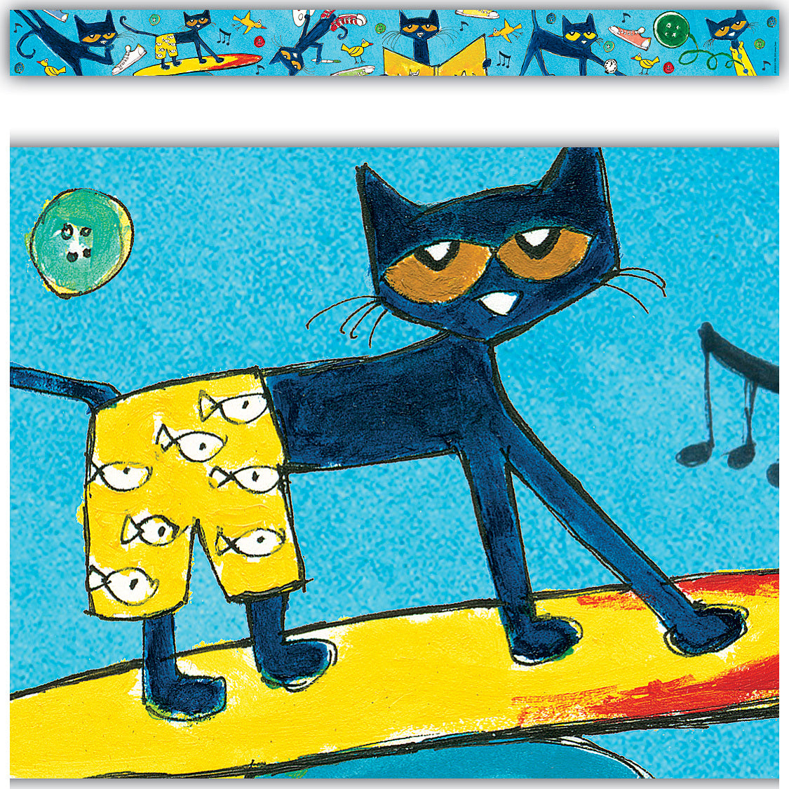 Pete the Cat® Straight Border Trim