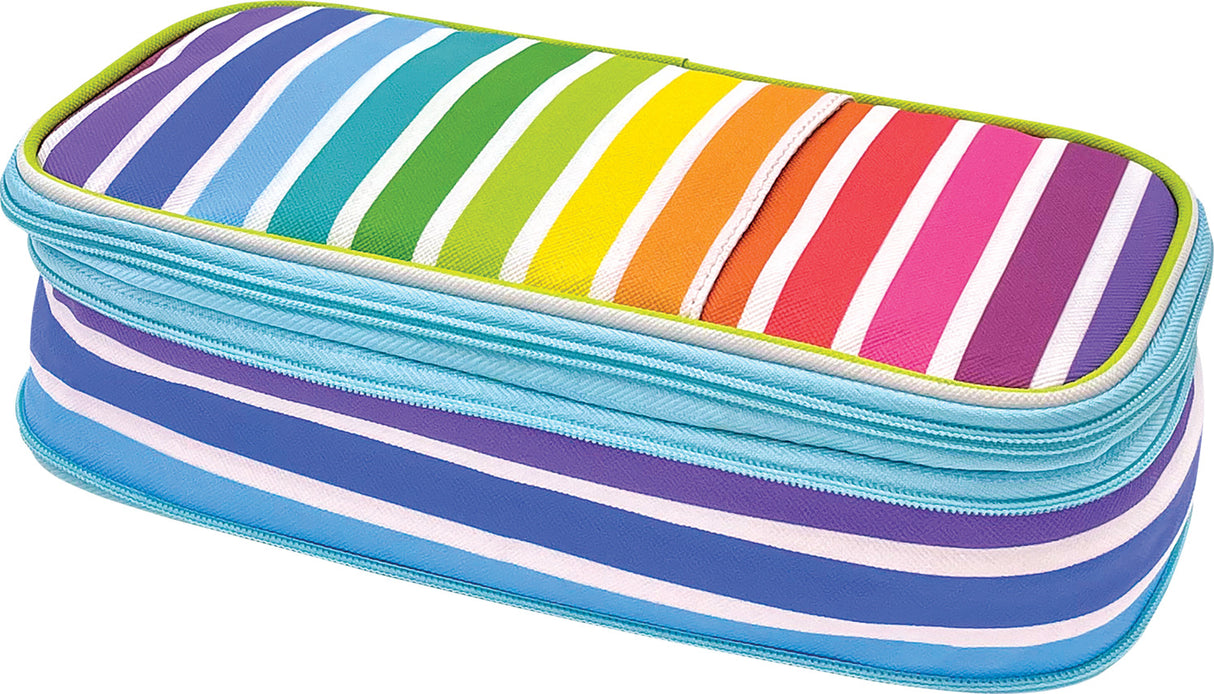 Colorful Stripes Pencil Case