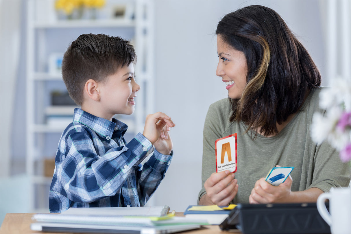 Everyday Words English/Spanish Flash Cards