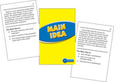 Reading Comprehension Practice Cards: Main Idea (Blue Level)
