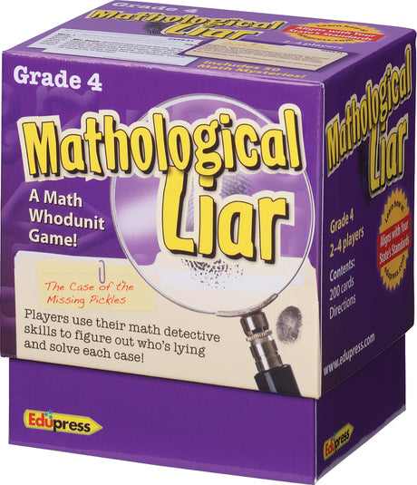 Mathological Liar Game (Gr. 4)