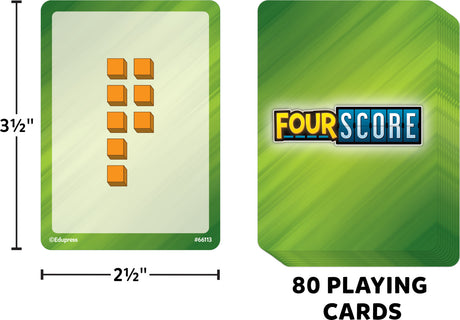 Four Score Card Game: Math
