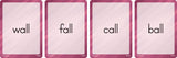 Four Score Card Game: Word Families