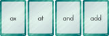 Four Score Card Game: Phonics