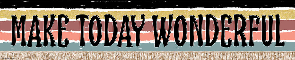 Wonderfully Wild Make Today Wonderful Banner