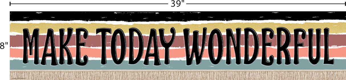 Wonderfully Wild Make Today Wonderful Banner