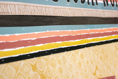 Wonderfully Wild Stripes Straight Border Trim