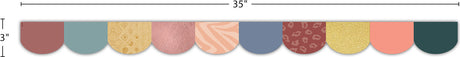 Wonderfully Wild Scalloped Die-Cut Border Trim