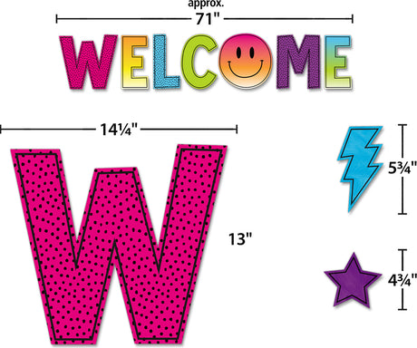 Brights 4Ever Welcome Bulletin Board