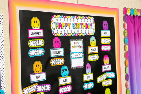 Brights 4Ever Happy Birthday Mini Bulletin Board