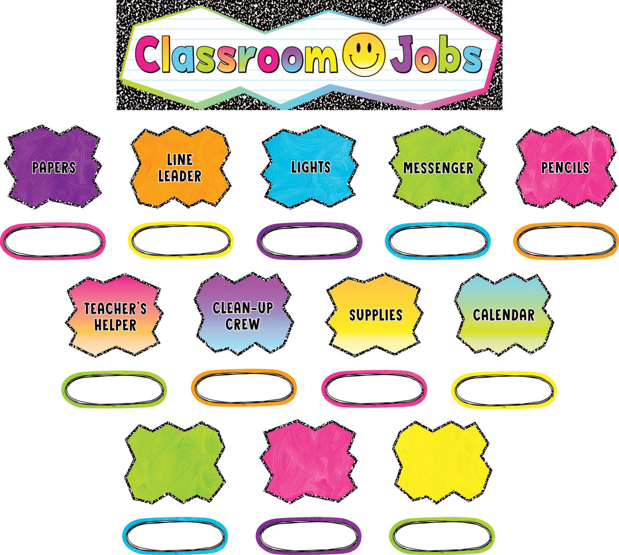 Brights 4Ever Classroom Jobs Mini Bulletin Board