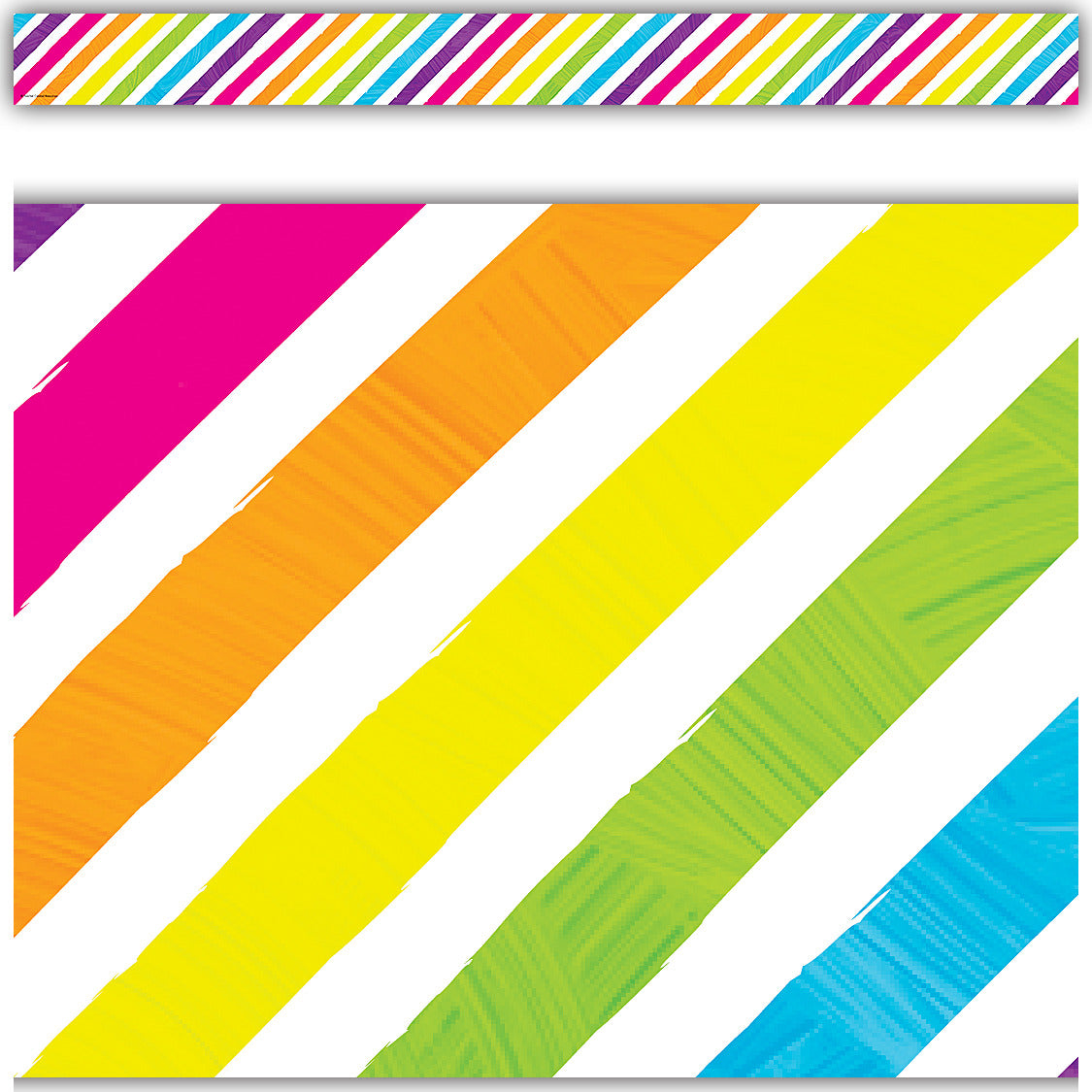 Brights 4Ever Stripes Straight Border Trim