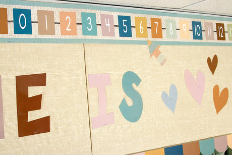 Everyone is Welcome 7" Fun Font Letters