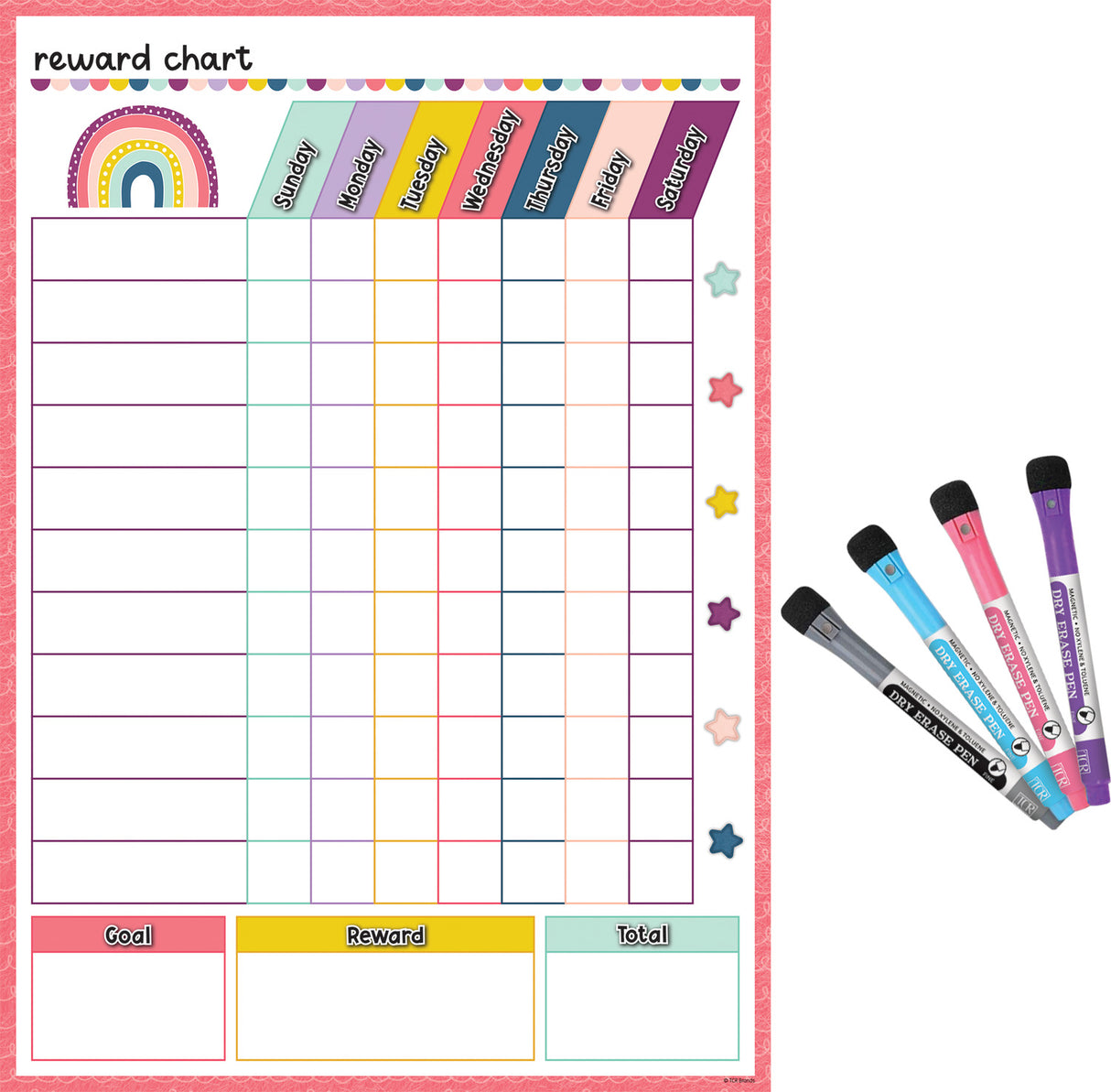 Oh Happy Day Dry-Erase Magnetic Reward Chart