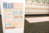 Everyone is Welcome Hello Positive Poster