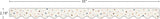 Everyone is Welcome Dots Scalloped Border Trim