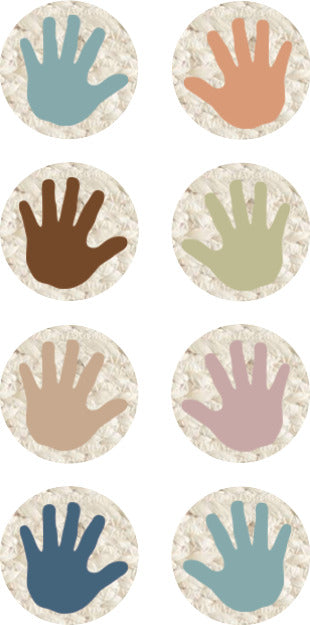 Everyone is Welcome Helping Hands Mini Stickers