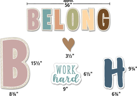 Everyone is Welcome You Belong Here Bulletin Board