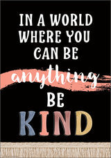 Wonderfully Wild Be Kind Positive Poster