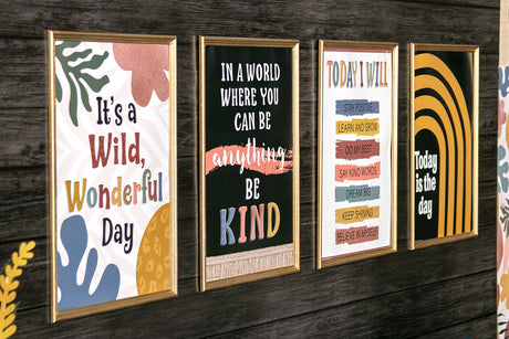 Wonderfully Wild Be Kind Positive Poster