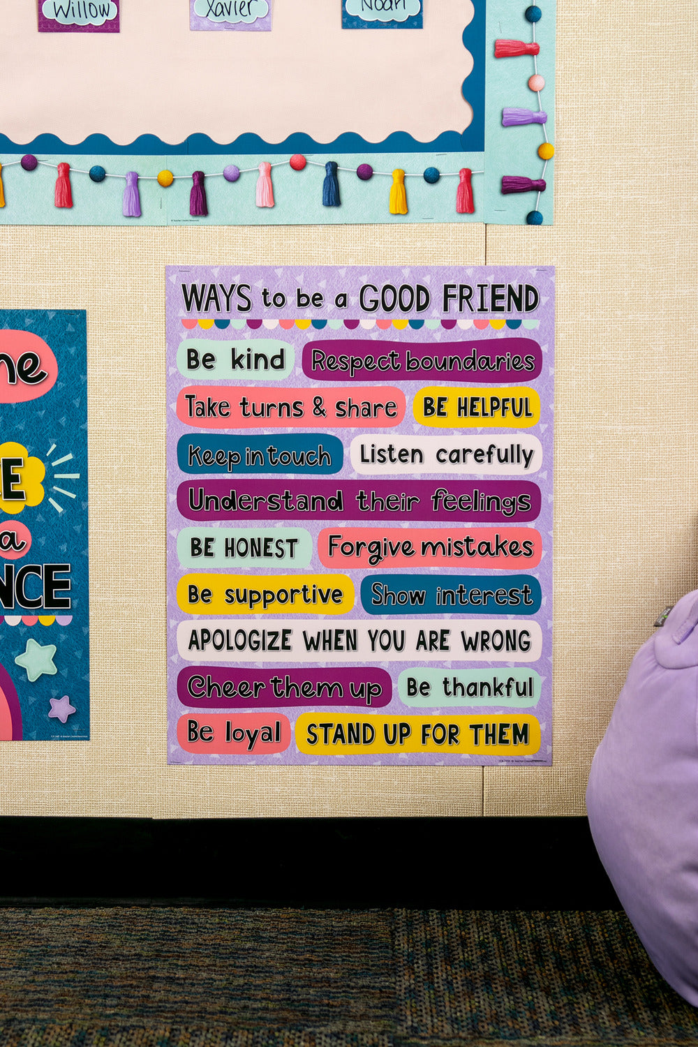 Oh Happy Day Ways to be a Good Friend Chart