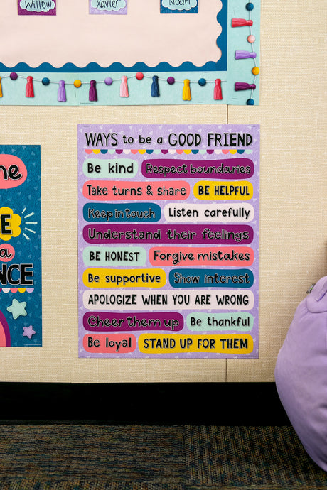Oh Happy Day Ways to be a Good Friend Chart
