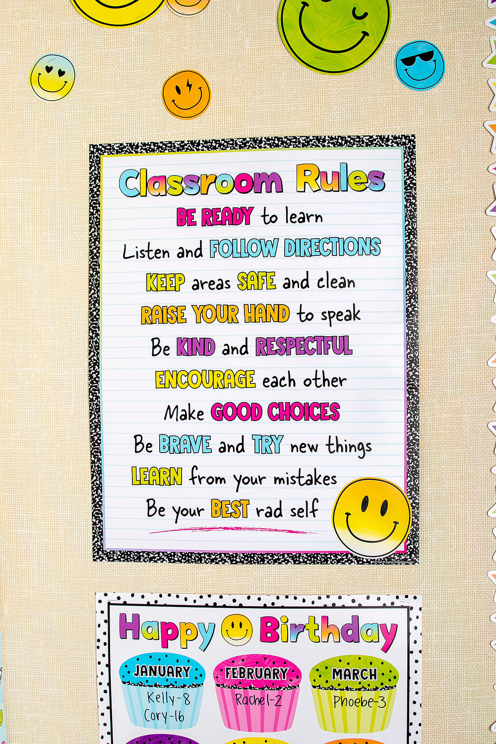 Brights 4Ever Classroom Rules Chart