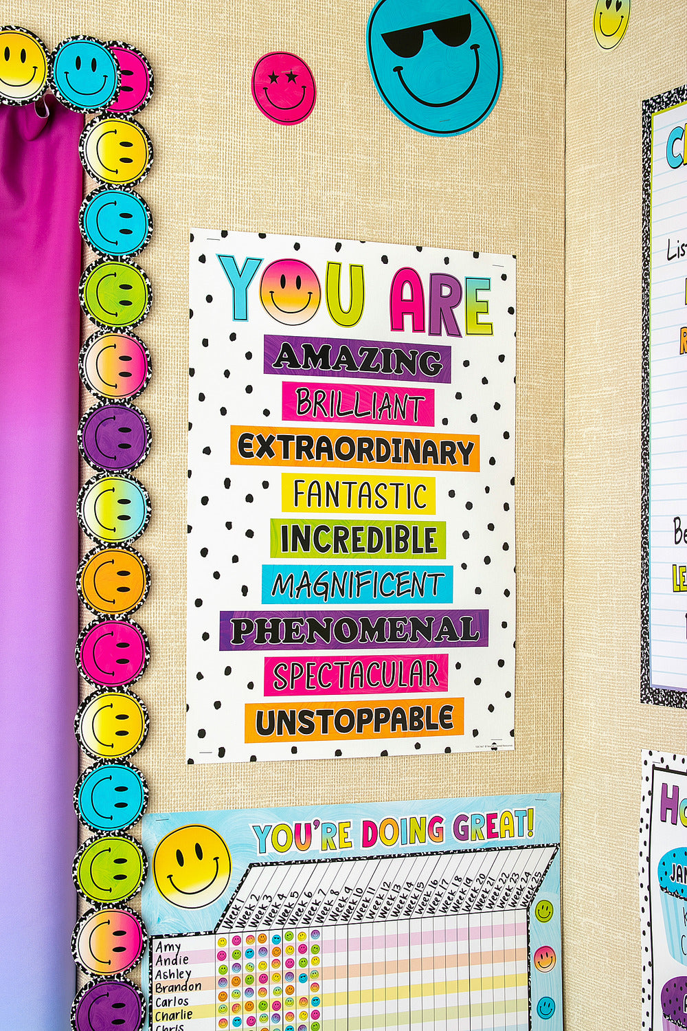 You Are Amazing Positive Poster