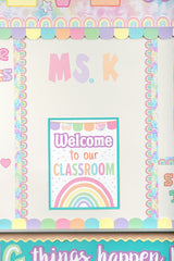 Pastel Pop Welcome To Our Classroom Chart