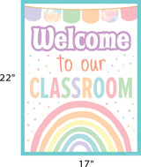 Pastel Pop Welcome To Our Classroom Chart