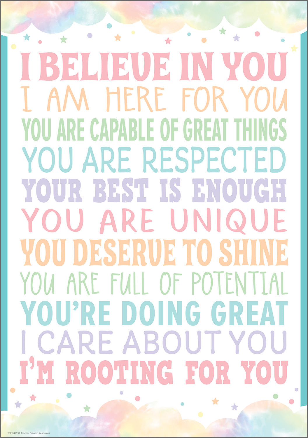 I Believe In You Positive Poster