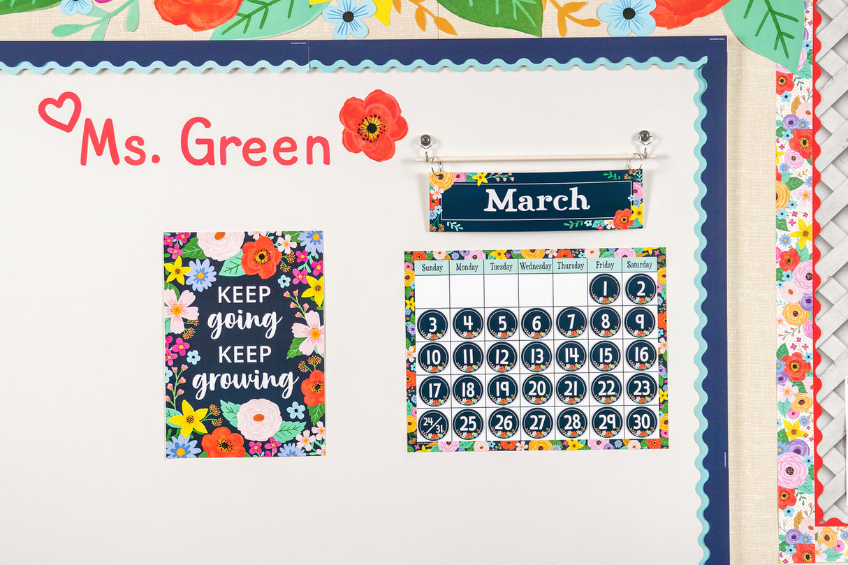 Keep Going, Keep Growing Positive Poster