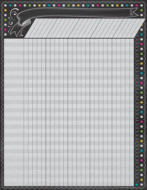 Chalkboard Brights Incentive Chart