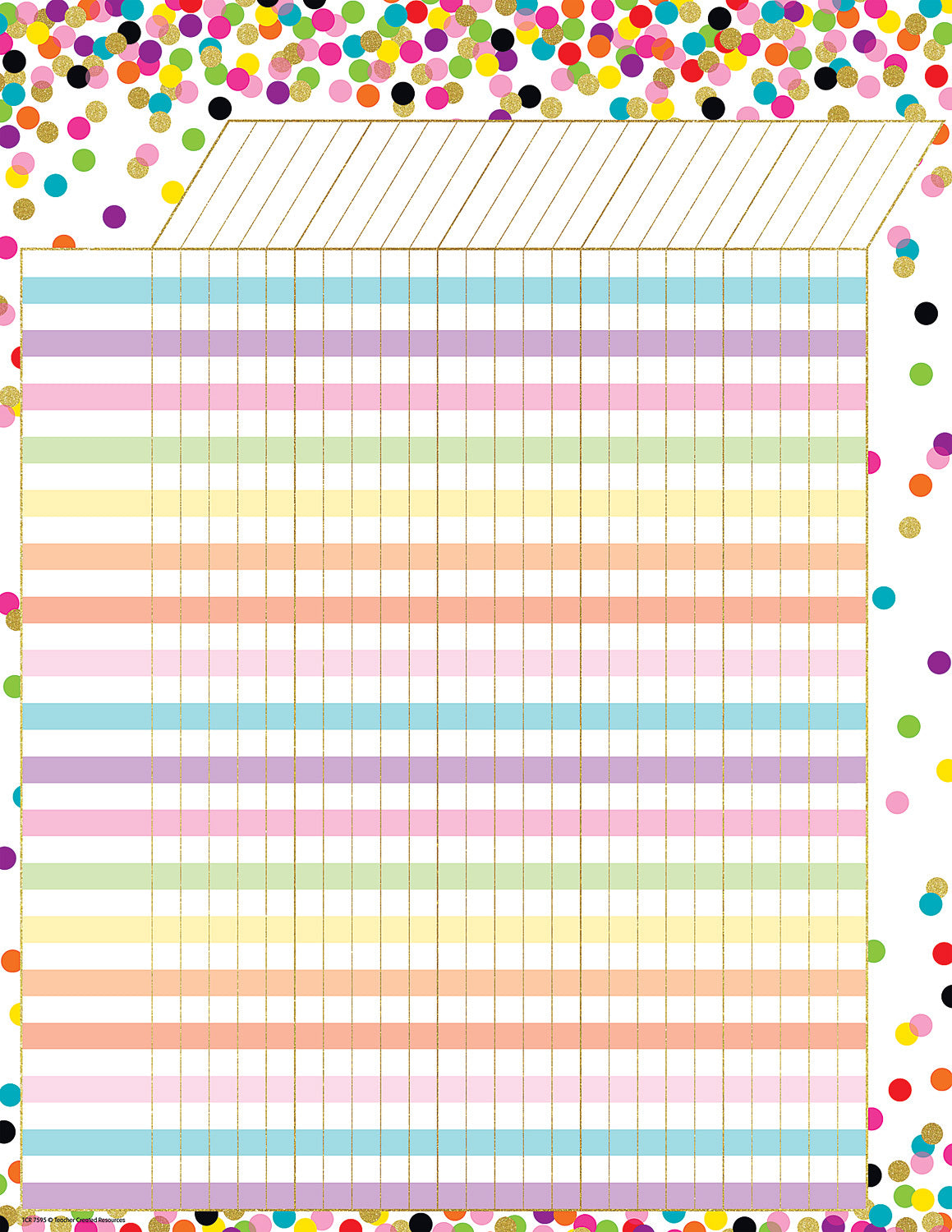 Confetti Incentive Chart