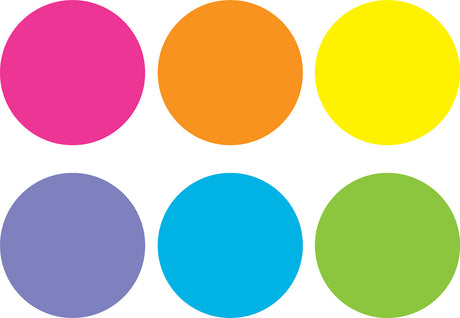 Spot On® Carpet Markers Bright Circles - 4"
