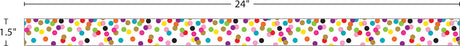 Confetti Magnetic Border