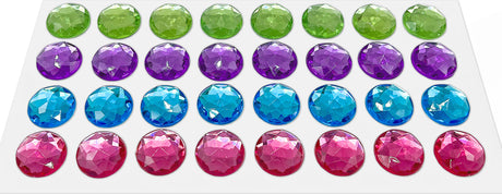 5" Bling Letters with Colorful Jewels