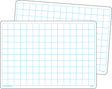 Double-Sided Math Grid Dry Erase Boards