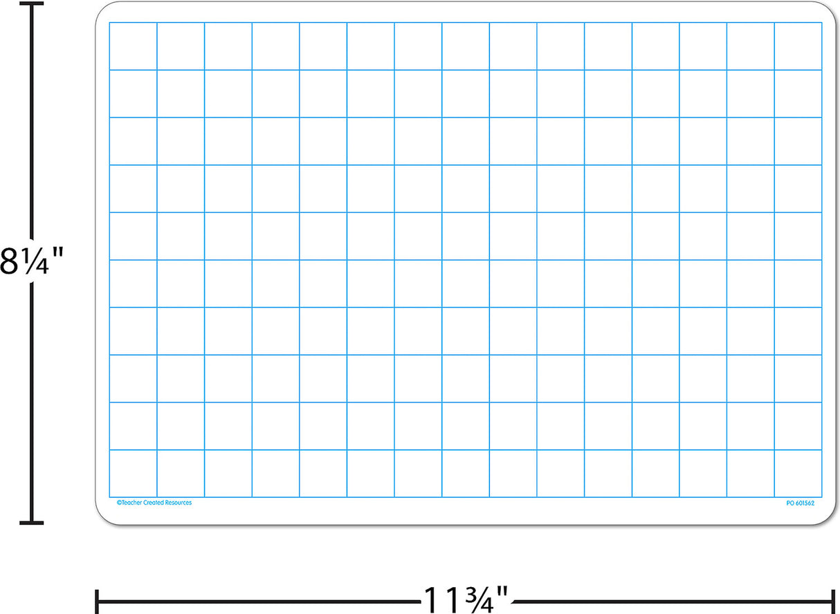 Double-Sided Math Grid Dry Erase Boards