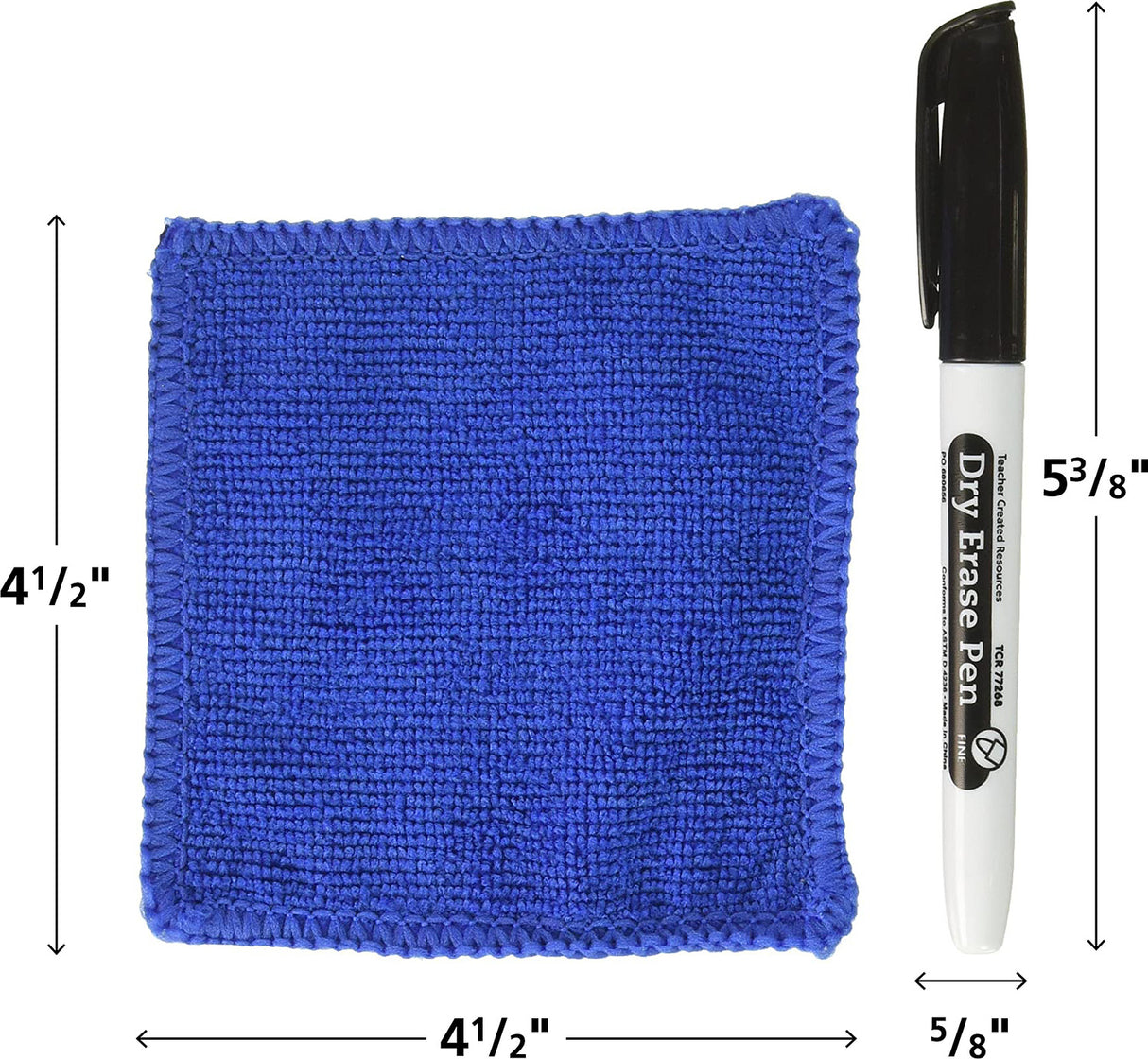 Dry Erase Pens & Microfiber Towels