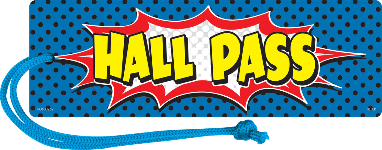 Superhero Magnetic Hall Pass