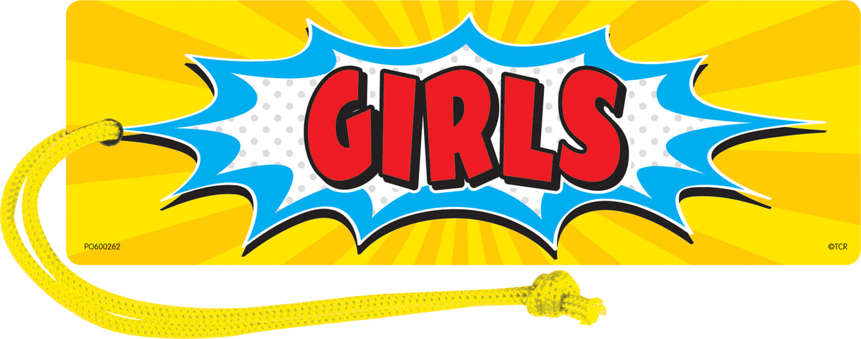 Superhero Magnetic Girls Pass