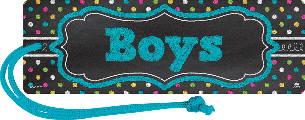 Chalkboard Brights Magnetic Boys Pass