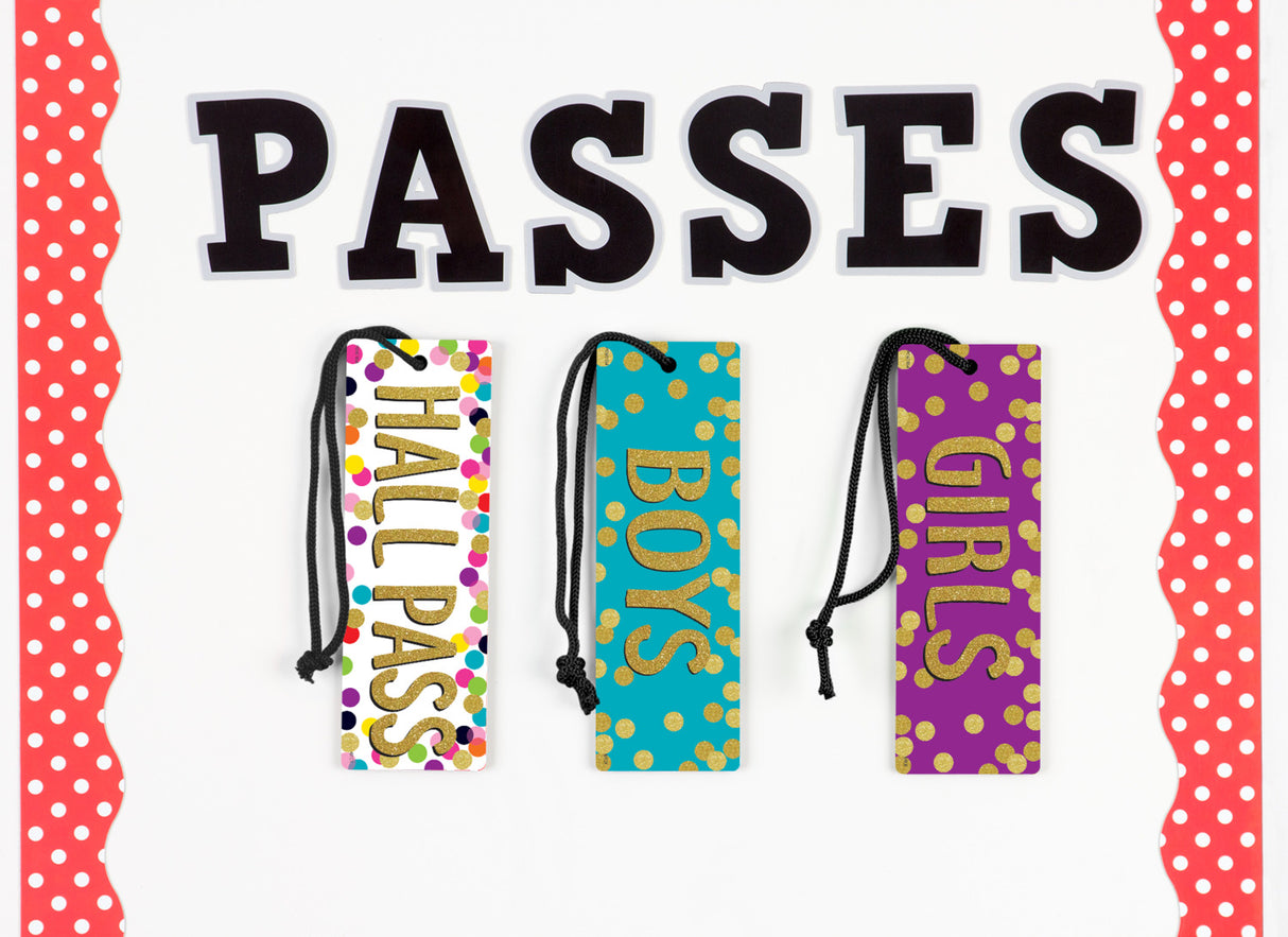 Confetti Magnetic Girls Pass