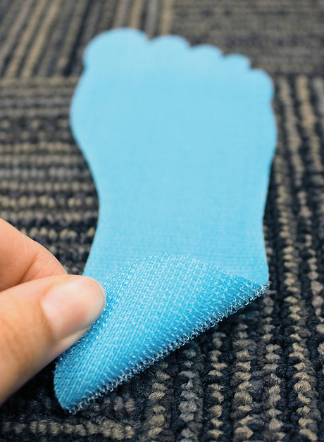 Spot On® Carpet Markers Footprints - 7"